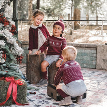 Load image into Gallery viewer, CARDIGAN / BURGUNDY