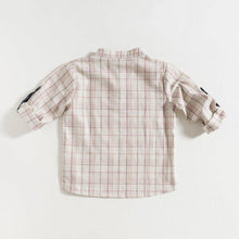 Load image into Gallery viewer, shirt-child-terracota-plaid-colour-3