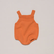 Load image into Gallery viewer, romper-pumpkin-knitted-orange-girl-3