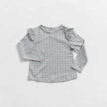 Load image into Gallery viewer, LONGSLEEVE / BLUE FLOWERS
