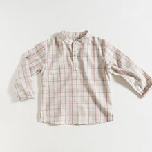 Load image into Gallery viewer, shirt-child-terracota-plaid-colour-2