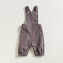 Load image into Gallery viewer, dungarees-violet-pied-de-poule