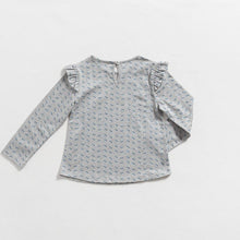 Load image into Gallery viewer, LONGSLEEVE / BLUE FLOWERS