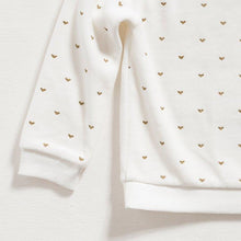 Load image into Gallery viewer, grace-baby-and-child_sweatshirt-golden-hearts-4