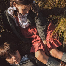 Load image into Gallery viewer, SKIRT / MARSALA ROSE CORDUROY