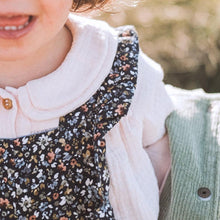 Load image into Gallery viewer, DUNGAREES / GLACIER FLOWERS