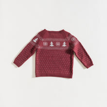 Load image into Gallery viewer, SWEATER / GRANATE-GREY