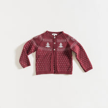 Load image into Gallery viewer, CARDIGAN / GRANATE-GREY