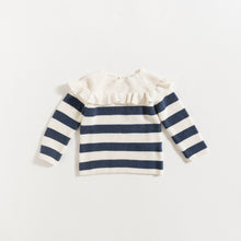 Load image into Gallery viewer, SWEATER / NAVY STRIPES