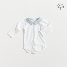 Load image into Gallery viewer, BODYSUIT / BLUE GAUZE