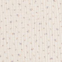 Load image into Gallery viewer, BLOUSE / DUSTY BLUE FLOWERS GAUZE