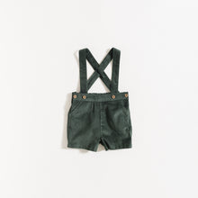 Load image into Gallery viewer, SHORTS W/ STRAPS / PINE GREEN CORDUROY