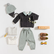 Load image into Gallery viewer, BODYSUIT / DUSTY GREEN GAUZE