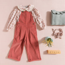 Load image into Gallery viewer, DUNGAREES / MARSALA CORDUROY