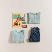 Load image into Gallery viewer, SHIRT / DUSTY GREEN GAUZE