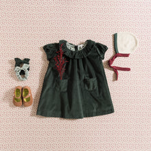 Load image into Gallery viewer, DRESS / PINE GREEN CORDUROY
