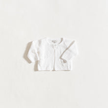 Load image into Gallery viewer, CARDIGAN / WHITE