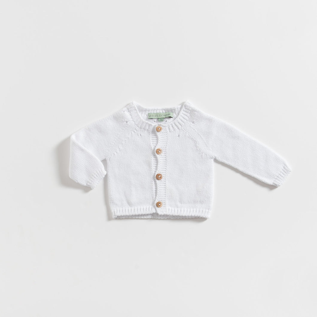knitted-cardigan-white-grace-baby-and-child-newborn-basics-front