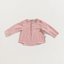Load image into Gallery viewer, shirt-newborn-red-stripes-colour-1