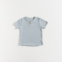 Load image into Gallery viewer, T-SHIRT / BLUE STRIPES