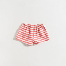 Load image into Gallery viewer, shorts-child-coral-stripes-colour-2