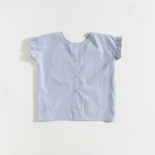 Load image into Gallery viewer, blouse-blue-vichy-grace-baby-and-child-back