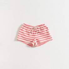 Load image into Gallery viewer, shorts-child-coral-stripes-colour-1