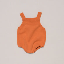Load image into Gallery viewer, romper-pumpkin-knitted-orange-girl-3