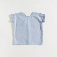 Load image into Gallery viewer, blouse-blue-vichy-grace-baby-and-child-front