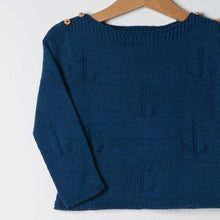 Load image into Gallery viewer, SWEATER / NAVY ANCHORS