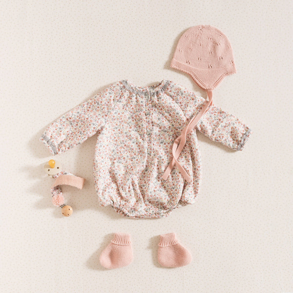 ROMPER / GINGER FLOWERS