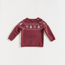 Load image into Gallery viewer, SWEATER / GRANATE-GREY