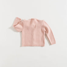 Load image into Gallery viewer, grace-baby-and-child_cardigan-dusty-pink-ecru-4