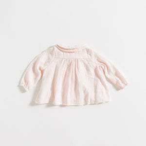 BLOUSE / PINK GAUZE