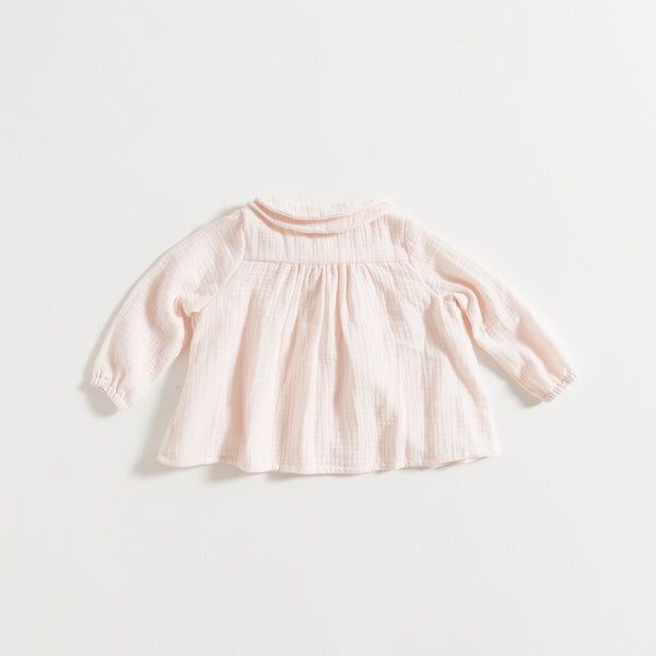 BLOUSE / PINK GAUZE