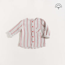 Load image into Gallery viewer, SHIRT / PEPPER STRIPES GAUZE