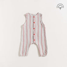 Load image into Gallery viewer, JUMPSUIT / PEPPER STRIPES GAUZE