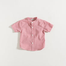 Load image into Gallery viewer, shirt-red-vichy-grace-baby-and-child-front
