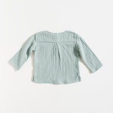 Load image into Gallery viewer, SHIRT / DUSTY GREEN GAUZE