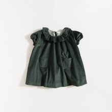 Load image into Gallery viewer, DRESS / PINE GREEN CORDUROY