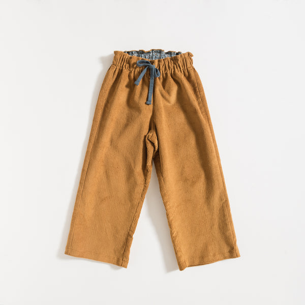COULOTTES  / CARAMEL CORDUROY