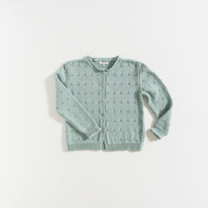 CARDIGAN / DUSTY GREEN