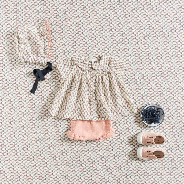 BLOUSE / ROSE FLOWERS GAUZE