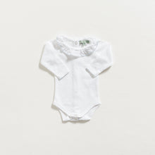 Load image into Gallery viewer, bodysuit-blue-embroidery-grace-baby-and-child-front