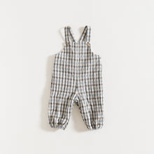 Load image into Gallery viewer, DUNGAREES / BLUE-GREY PLAID