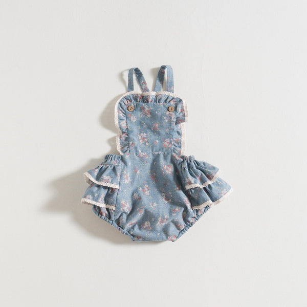 romper-newborn-flowers-chambray-colour-1