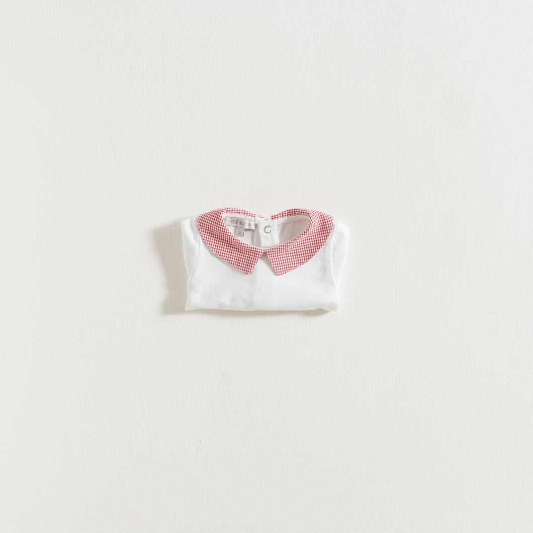 bodysuit-red-vichy-collar-grace-baby-and-child-newborn-folded
