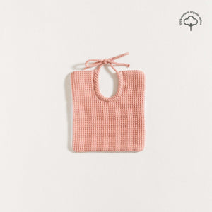 BIG BIB / ROSE HONEYCOMB